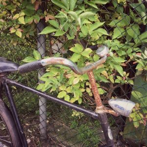 Roest verwijderen fiets